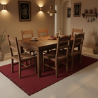 Rossa kilim carpet in Egyptian home living room traditional decor handmade rug
